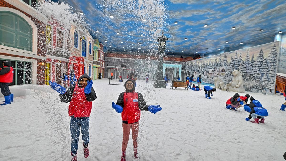 Achieve sub-zero temperature experience at Snow Station in Visakhapatnam