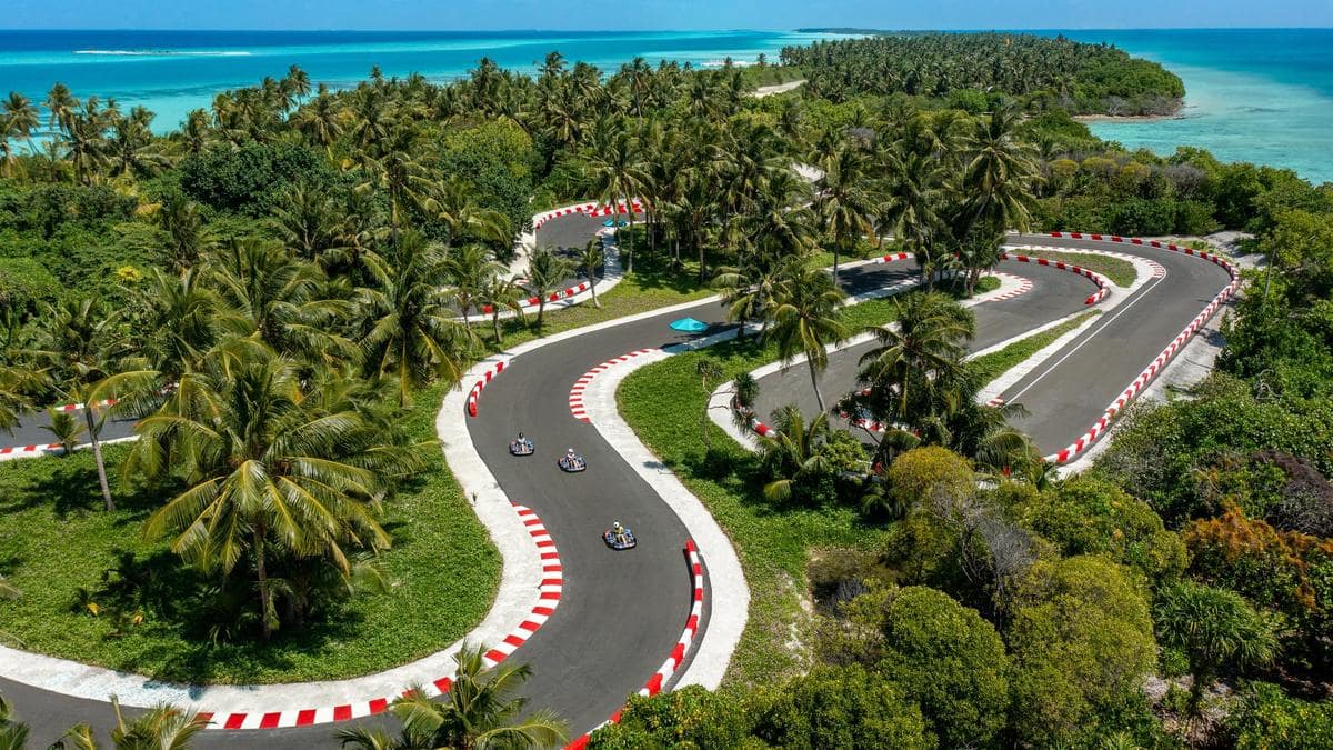 Maldives launches fast tracks, its first professional-grade electric go-k circuit