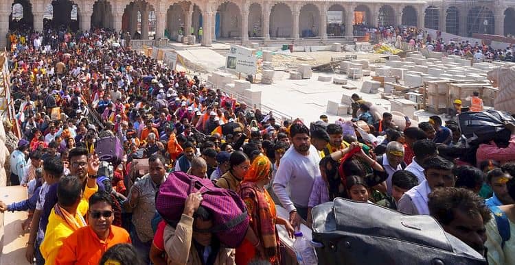 Ayodhya: Ram City filled with fans in Mag Purnima, the possibility of 2 million people; The temple will be – my Uzala Hindi News Live